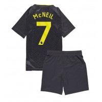 Camiseta Everton Dwight McNeil #7 Segunda Equipación Replica 2024-25 para niños mangas cortas (+ Pantalones cortos)